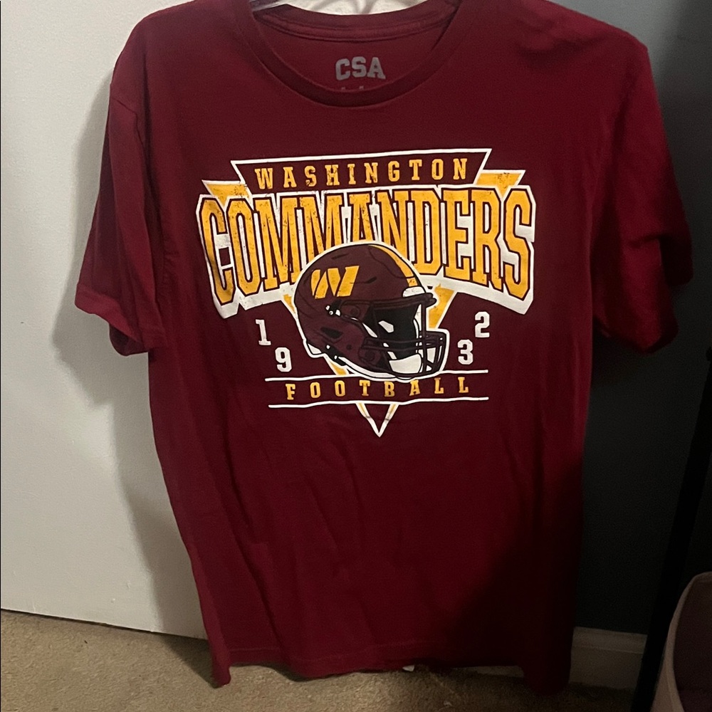 Washington Commanders Red T-Shirt